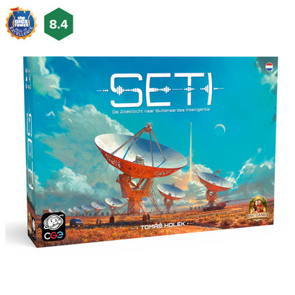 SETI: De Zoektocht naar Buitenaardse Intelligentie (incl. promo) - Bordspel (NL)