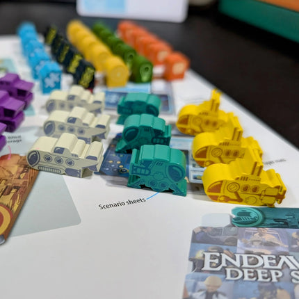 Endeavor: Diepzee: luxe componenten + 5 spelers - uitbreiding (NL) [PRE ORDER]