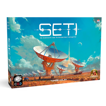 SETI: De Zoektocht naar Buitenaardse Intelligentie (incl. Promo 01) - Bordspel (NL)