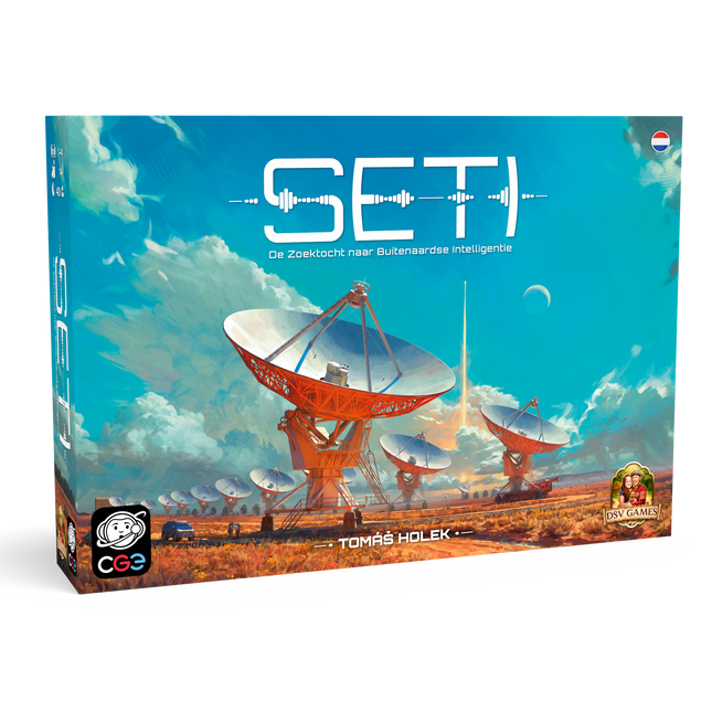 SETI: De Zoektocht naar Buitenaardse Intelligentie (incl. Promo 01) - Bordspel (NL) [PRE ORDER]