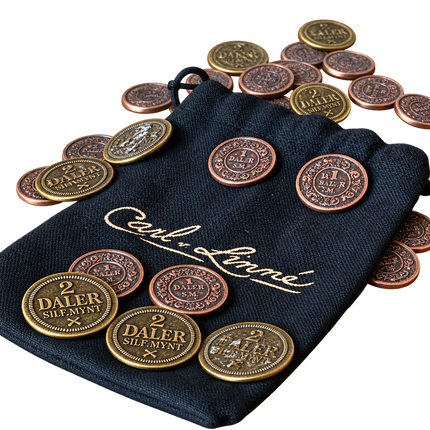 Carl von Linné: Metalen munten - Accessoires [PRE ORDER]