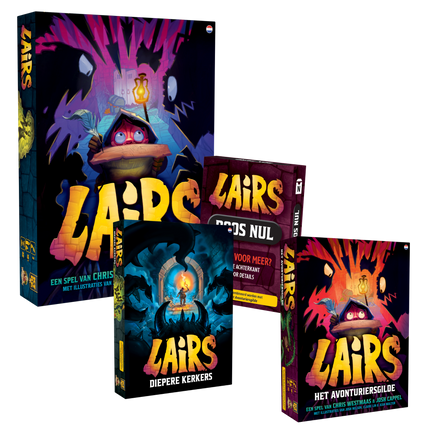 Lairs: Compleet Pakket - Bordspel (NL) [PRE ORDER]