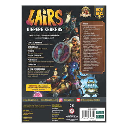 Lairs: Diepere Kerkers uitbreiding (NL) [PRE ORDER]