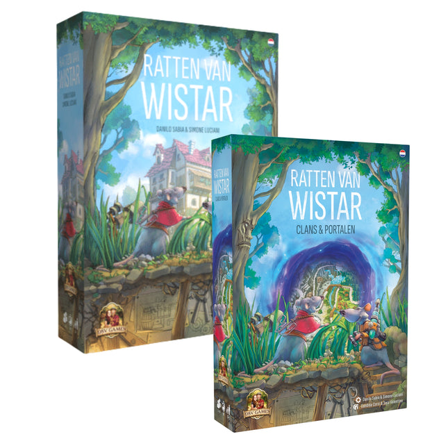 Print X | Ratten van Wistar: Bundel - Bordspel (NL) [PRE ORDER]