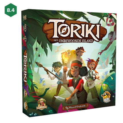 Toriki: Het Onbewoonde Eiland - Bordspel (NL) [PRE ORDER]