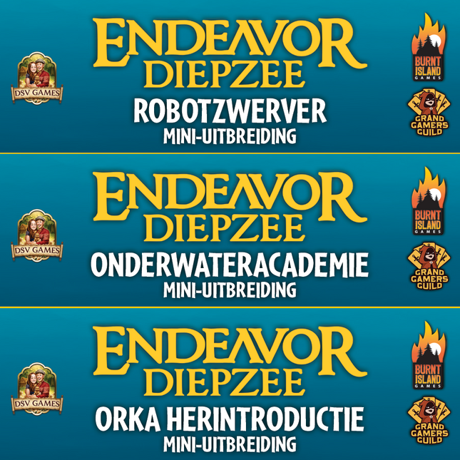 Endeavor: Diepzee: Robotzwerver, Onderwateracademie & Orka Herintroductie - uitbreiding (NL) [PRE ORDER]
