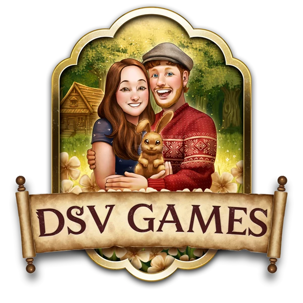 DSV Games-logo met Geert en Marieke